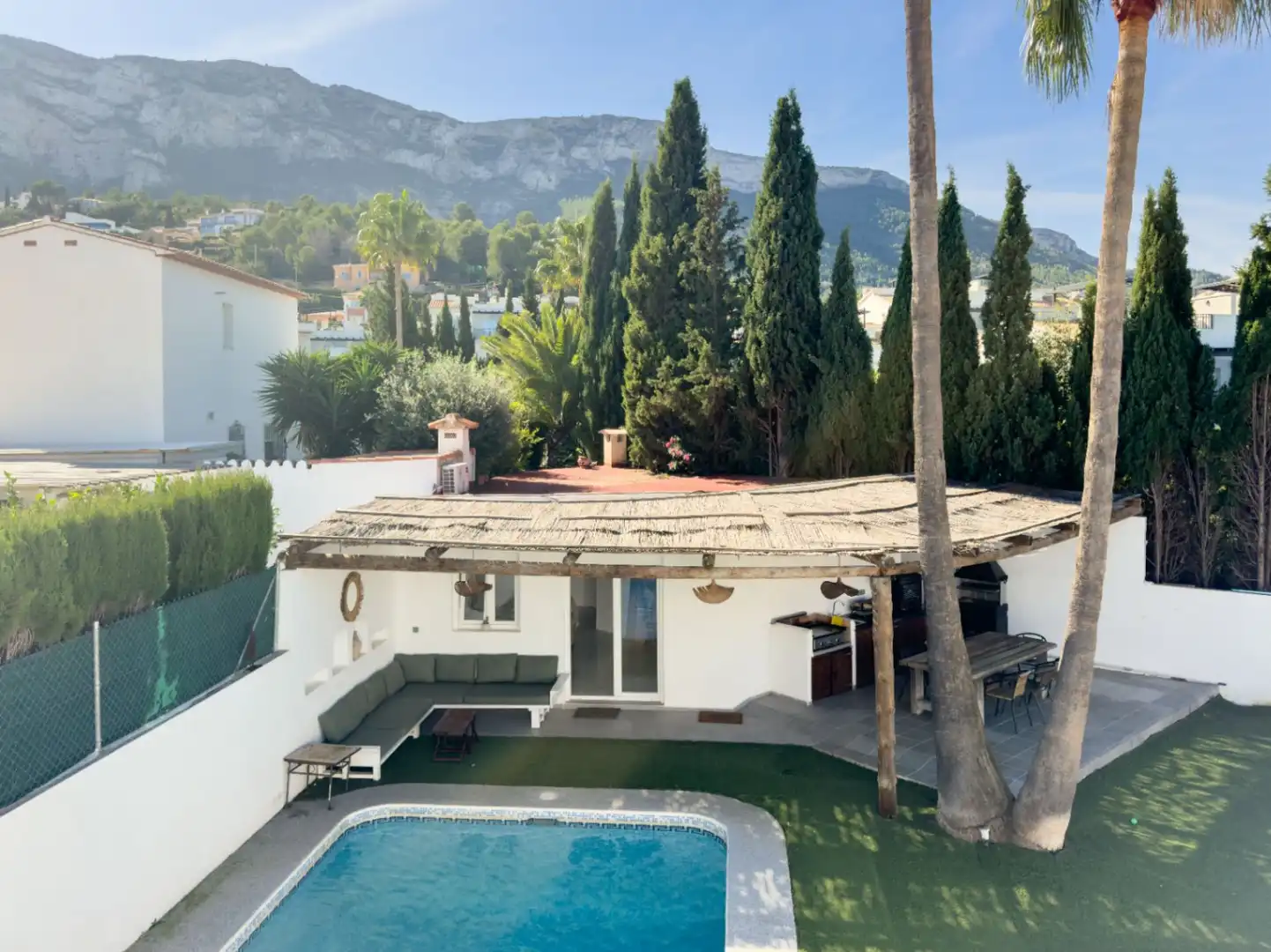 Vista exterior de Casa o chalet en venta en Dénia con Aire acondicionado, Calefacción y Jardín privado
