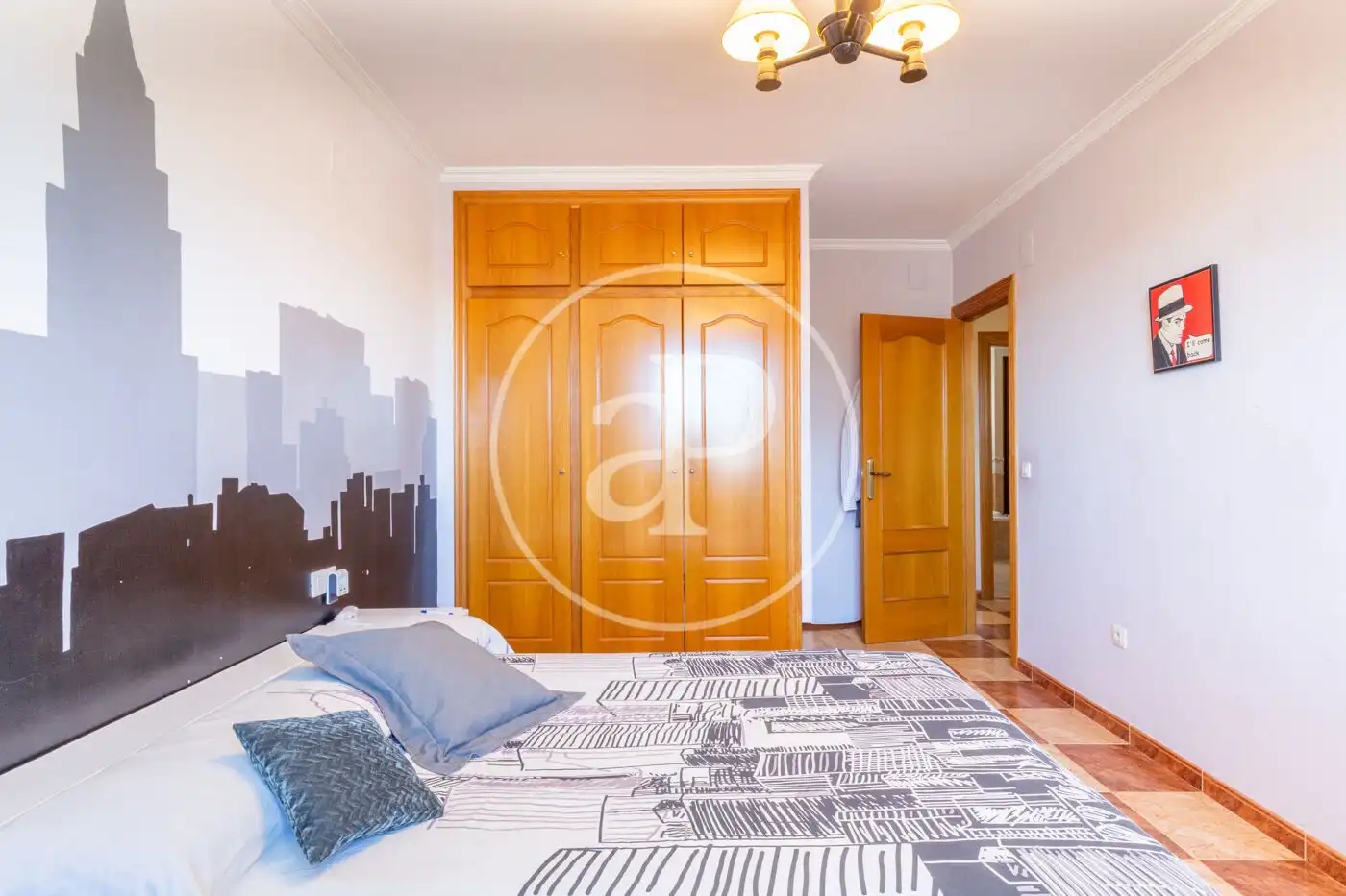 Habitación de Casa adosada en venta en Burriana / Borriana con Calefacción, Jardín privado y Terraza
