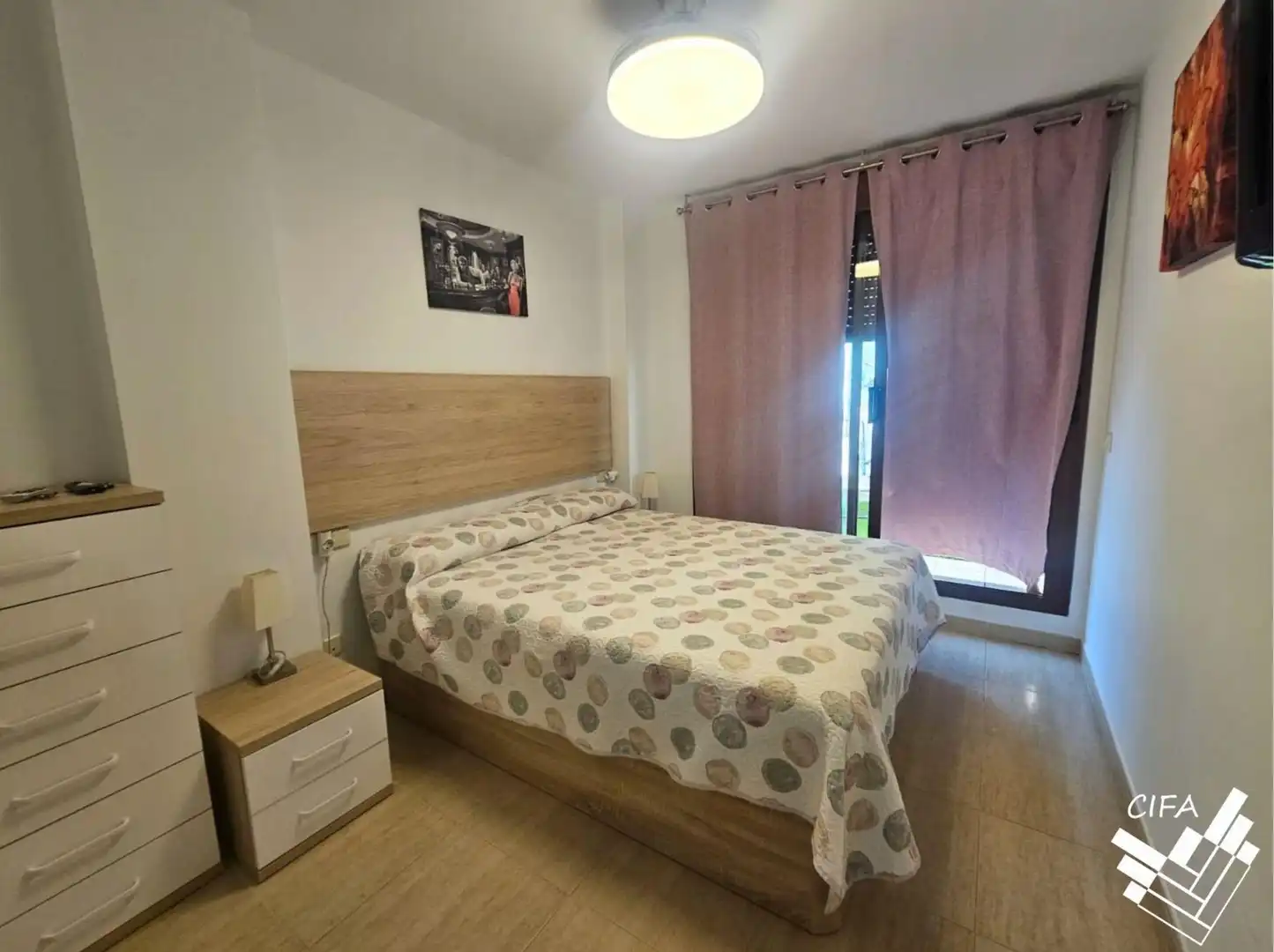Dormitori de Apartament en venda en San Jorge / Sant Jordi amb Aire condicionat, Calefacció i Jardí privat
