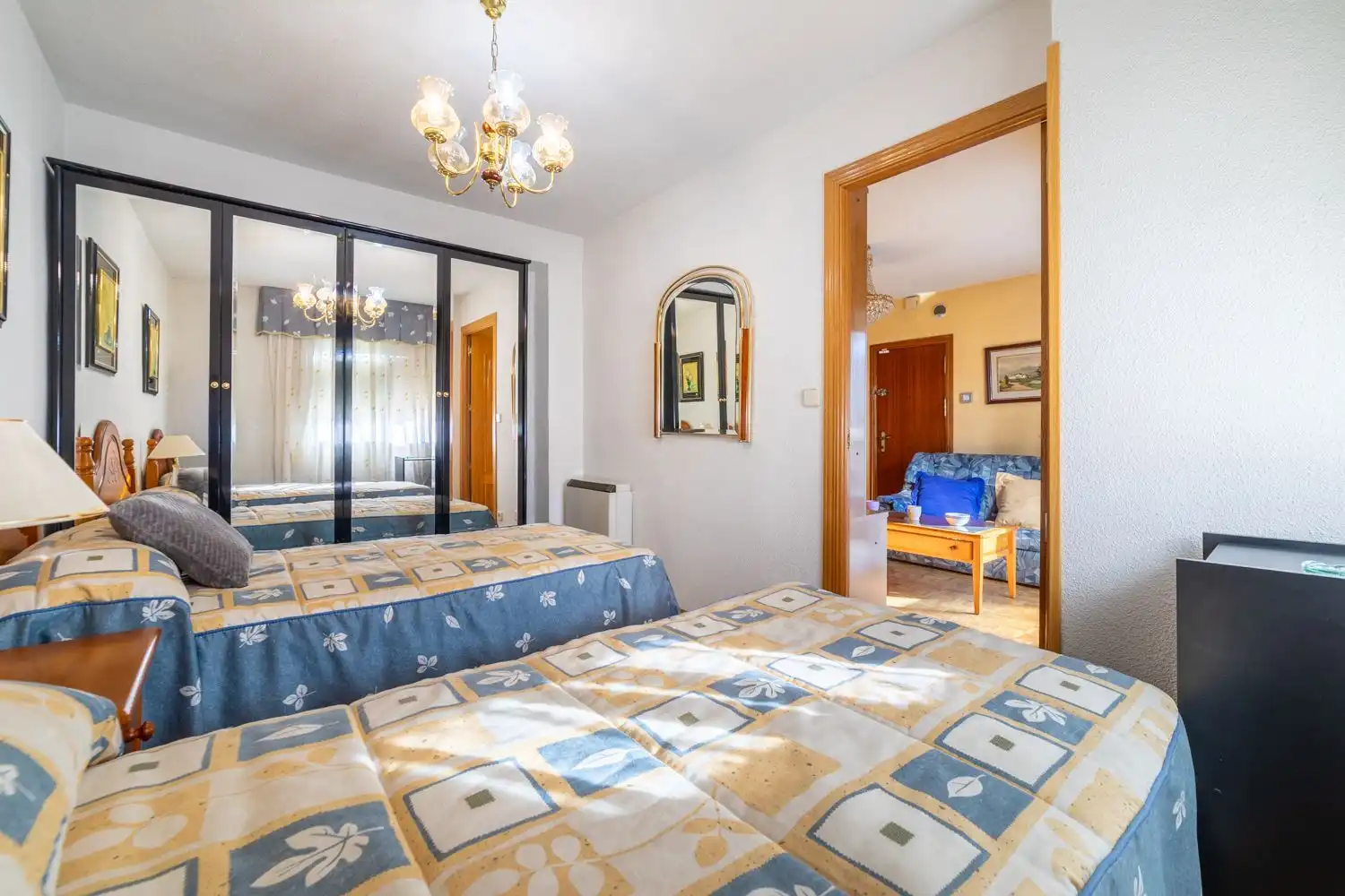 Bedroom of Flat for sale in Madrid  with Heating and Terrace