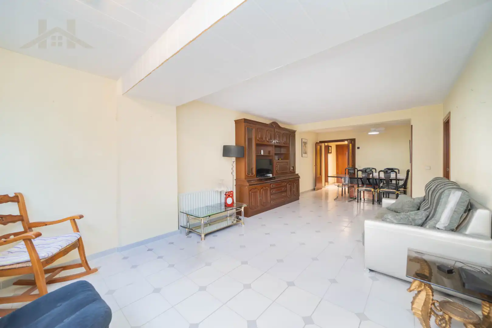 Living room of Flat for sale in Móstoles  with Heating, Furnished and Oven