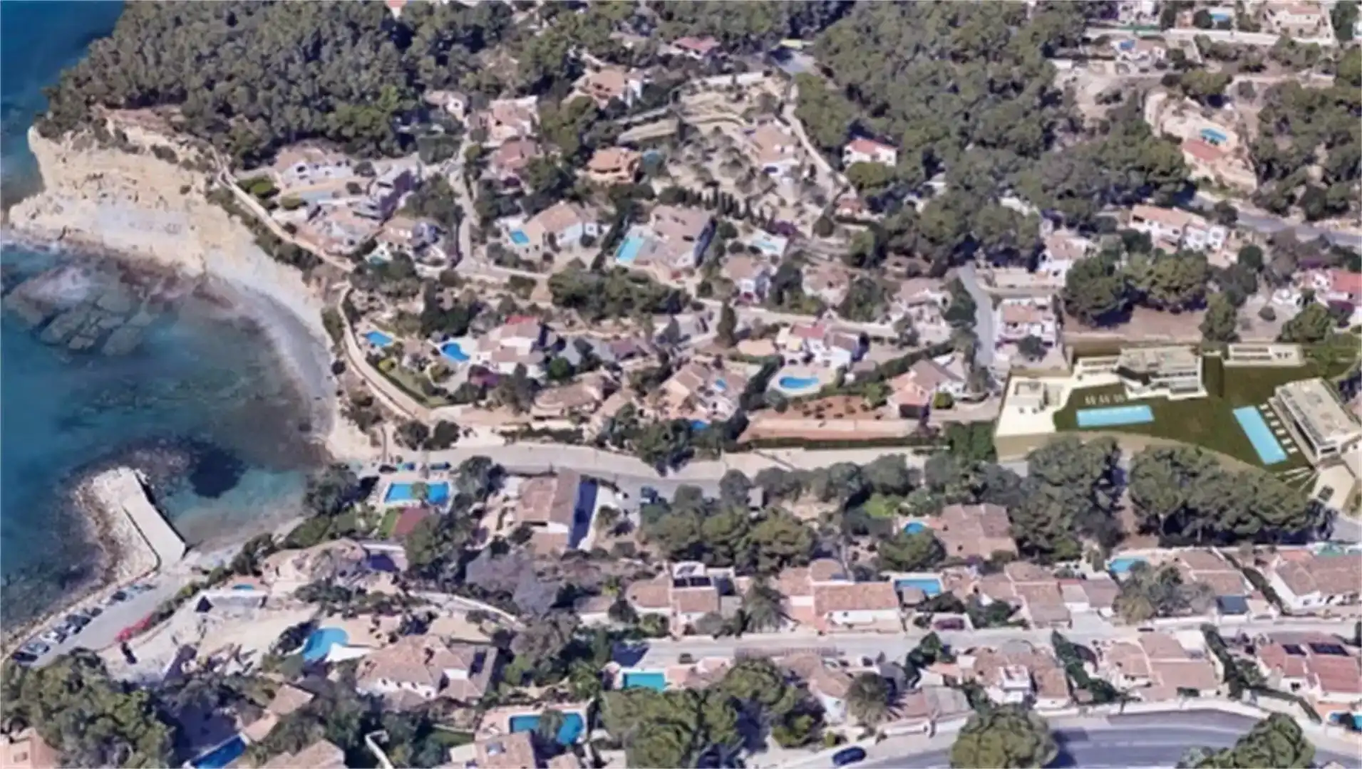 Vista exterior de Terreno en venta en Benissa