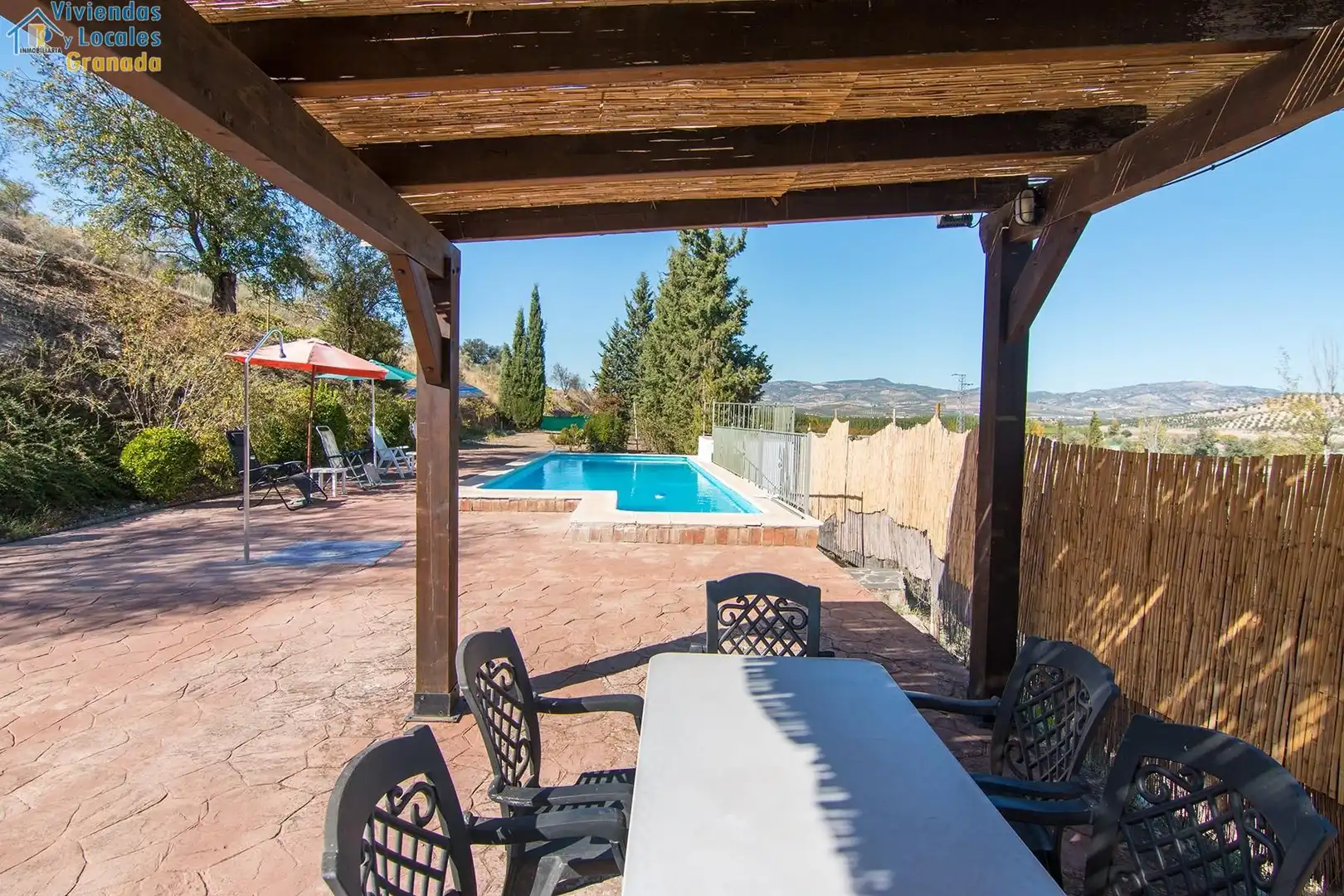 Piscina de Casa o chalet en venta en Huétor Tájar con Calefacción, Jardín privado y Terraza