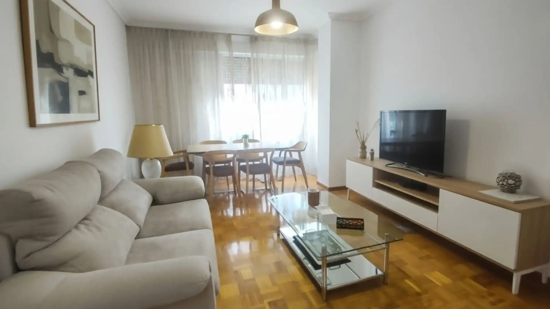 Sala de estar de Piso en venta en  Logroño con Calefacción, Terraza y Trastero