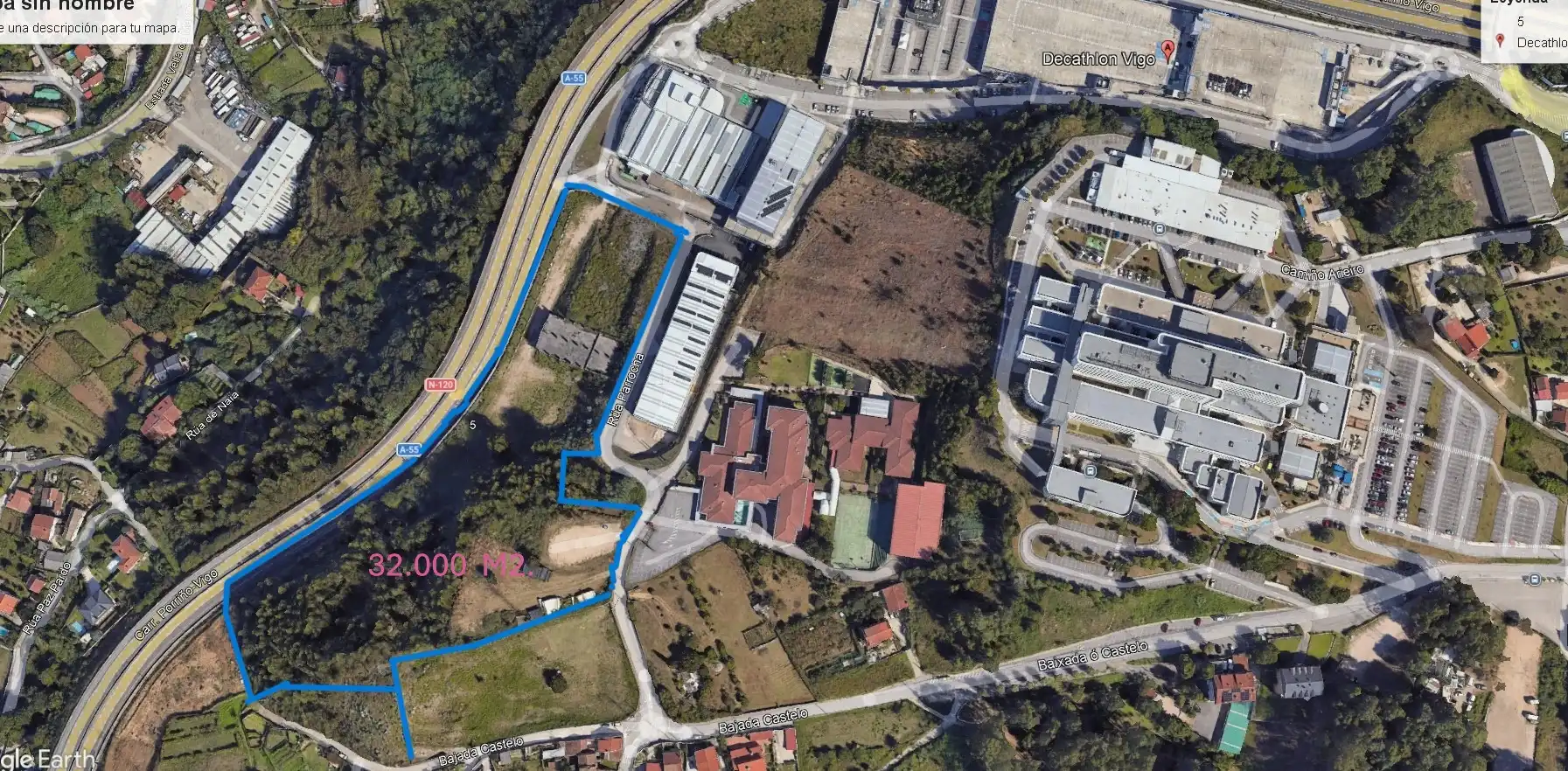 Terreny industrial en venda en Vigo 