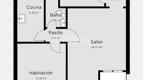 Foto 4 de Piso en venta en Carrer Navarro Cabanes, Nou Moles, Valencia Capital
