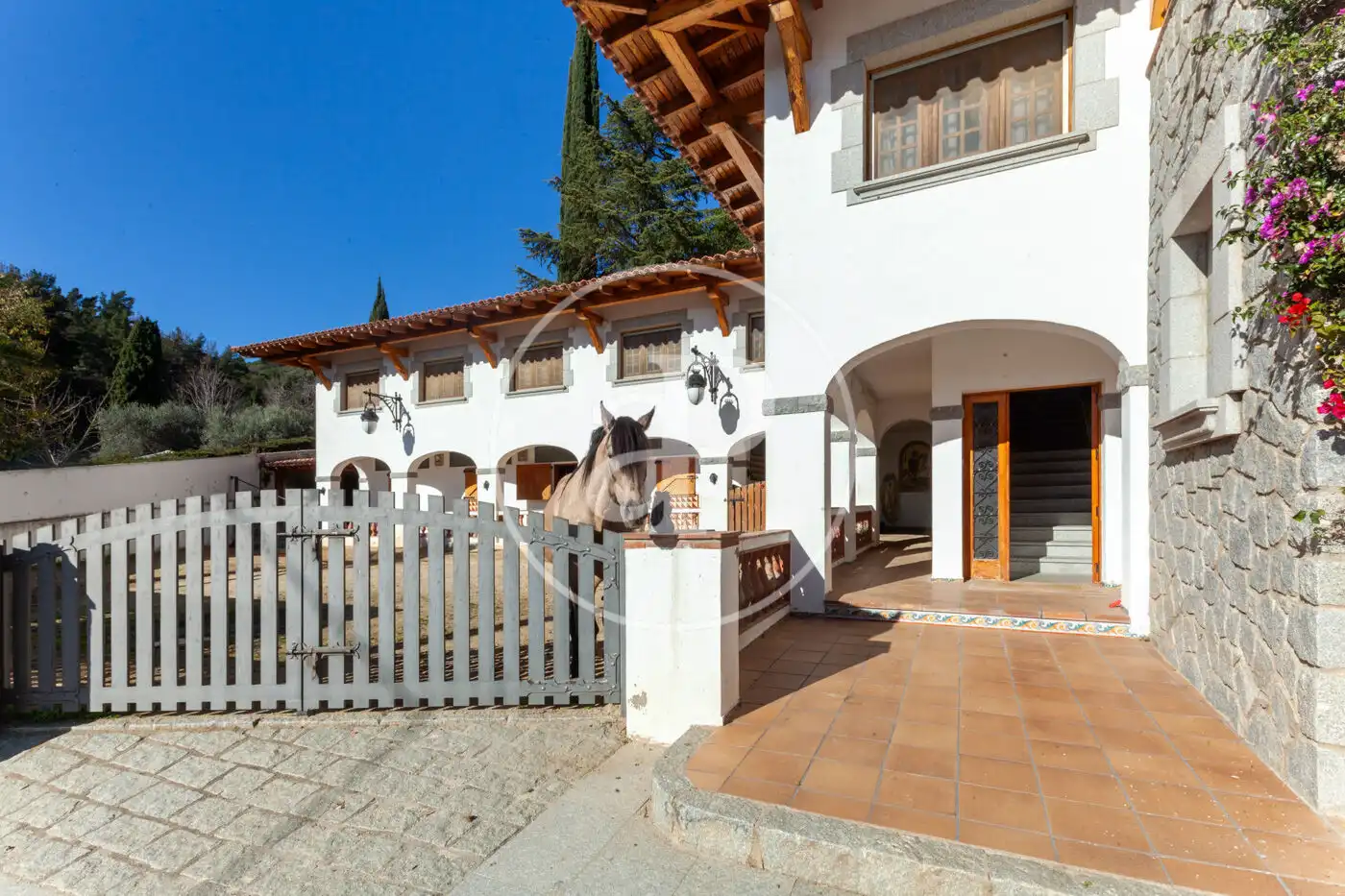 Vista exterior de Casa o xalet en venda en Tordera amb Aire condicionat, Calefacció i Jardí privat