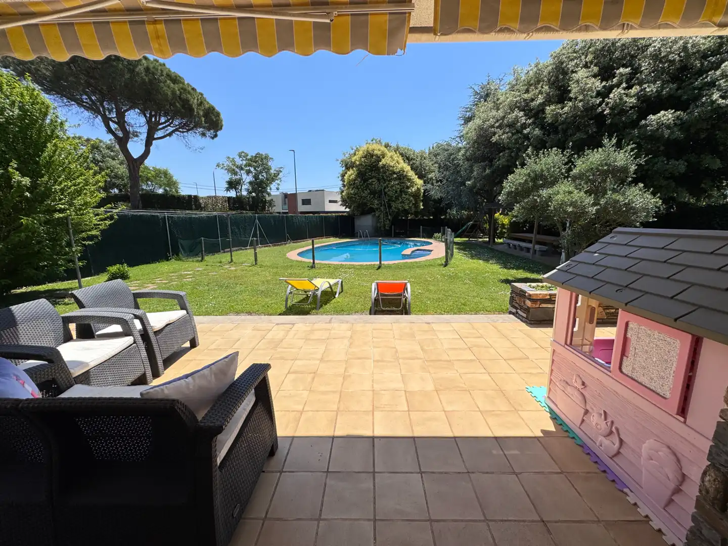 Piscina de Casa o chalet en venta en Cardedeu con Aire acondicionado, Calefacción y Jardín privado