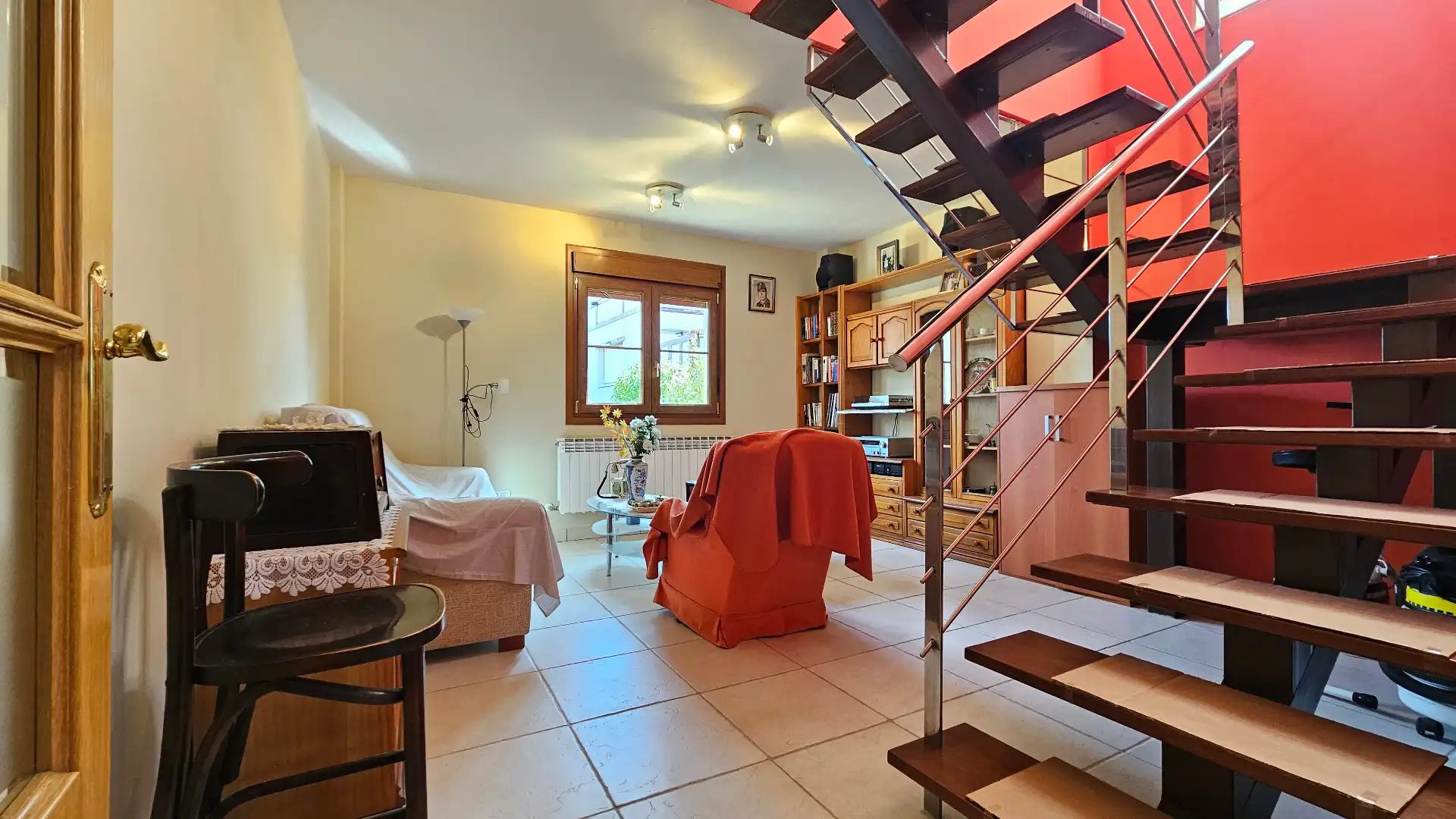 Sala de estar de Casa o chalet en venta en Condado de Treviño con Calefacción, Jardín privado y Terraza
