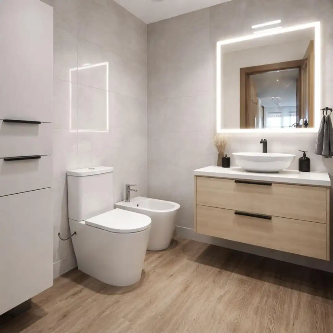 Bathroom of Detached homes for sale in Calafell  with Heating, Private garden and Storage room