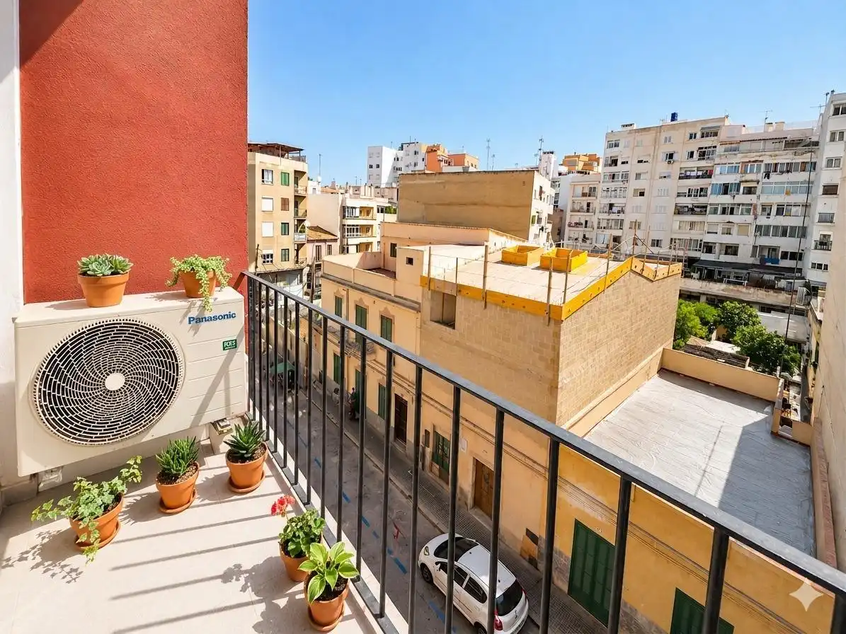 Terrassa de Pis en venda en  Palma de Mallorca amb Aire condicionat, Calefacció i Moblat
