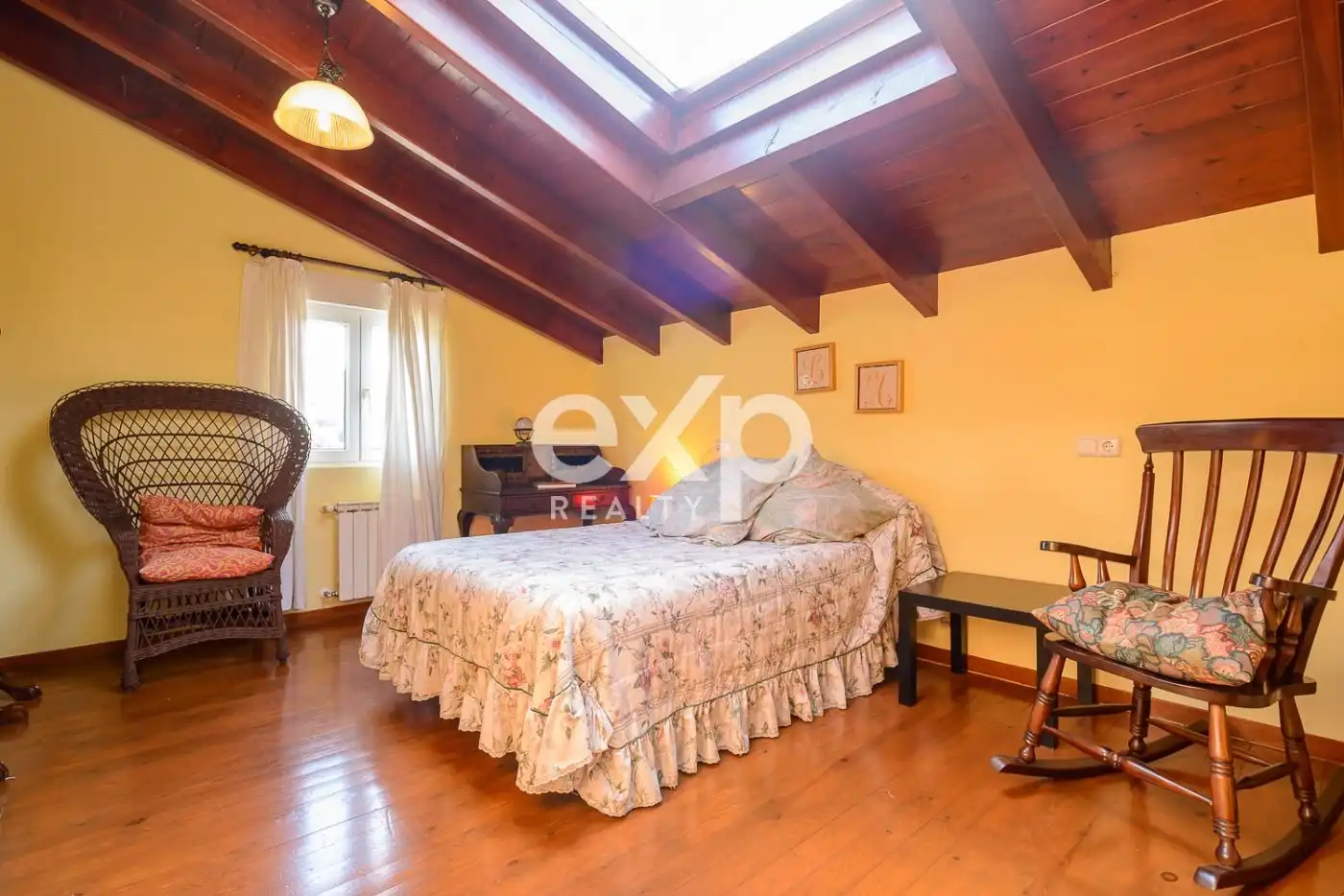 Bedroom of Houses for sale in Langreo  with Heating, Private garden and Swimming Pool