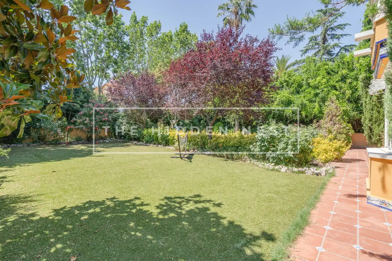 Jardí de Casa o xalet en venda en Sant Cugat del Vallès amb Aire condicionat, Calefacció i Jardí privat