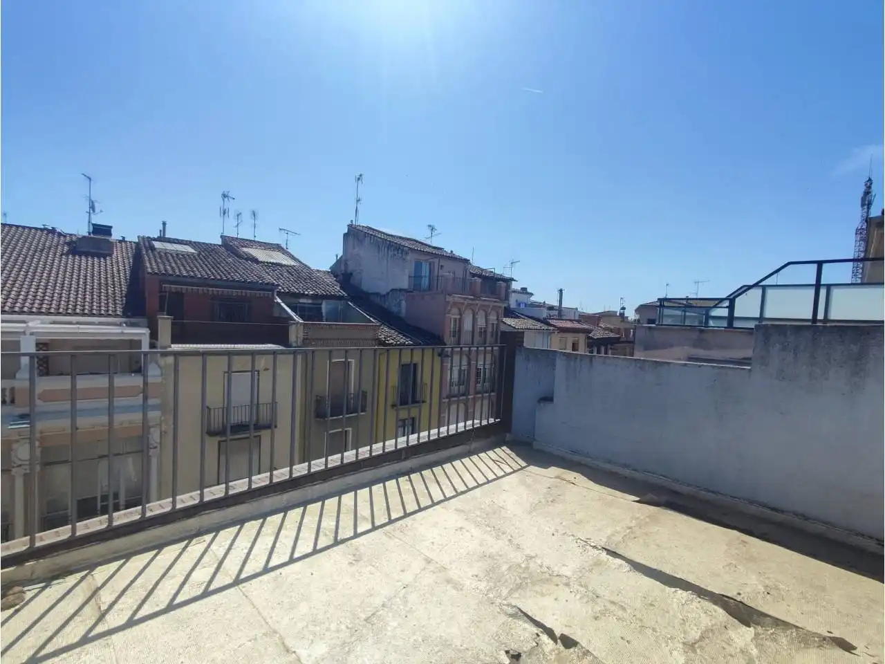 Terraza de Casa adosada en venta en Barbastro
