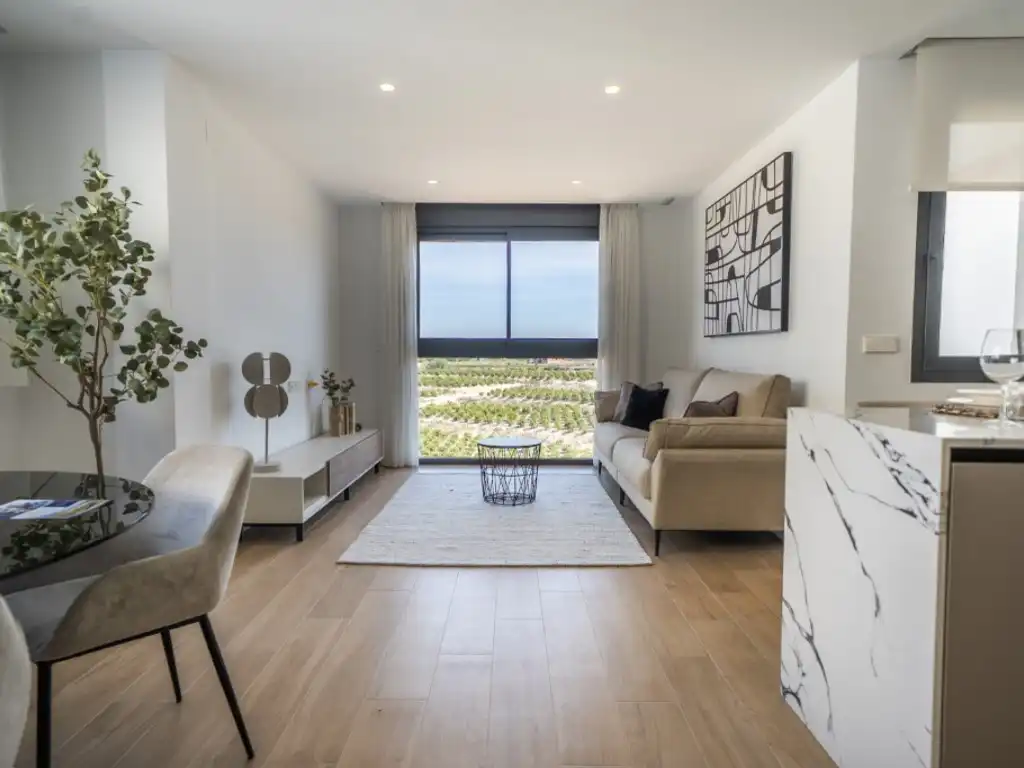 Sala d'estar de Casa o xalet en venda en Algorfa amb Piscina