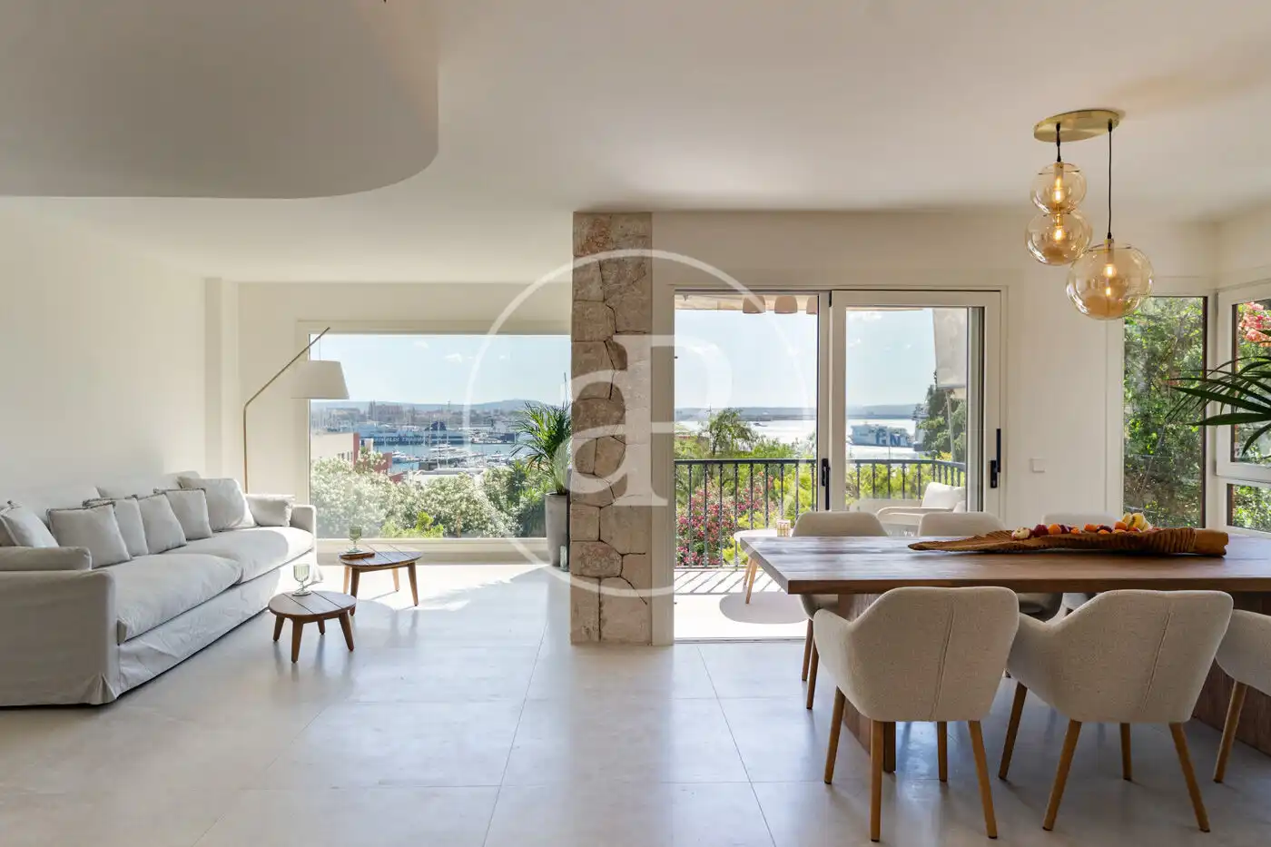 Sala de estar de Piso en venta en  Palma de Mallorca con Aire acondicionado, Calefacción y Jardín privado