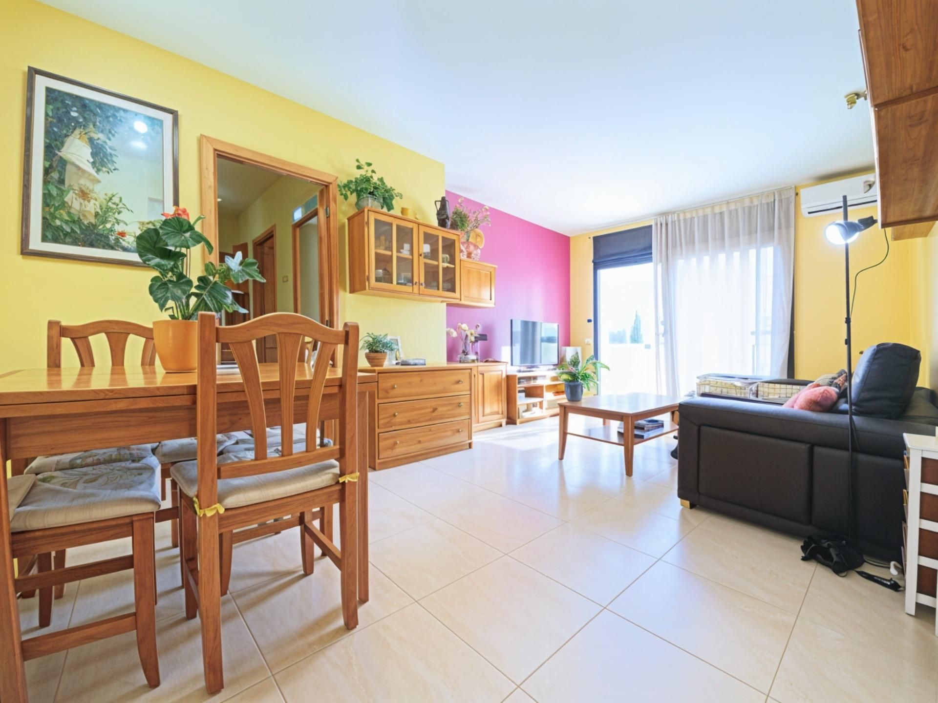 Sala d'estar de Pis en venda en Palau-solità i Plegamans amb Aire condicionat, Calefacció i Terrassa