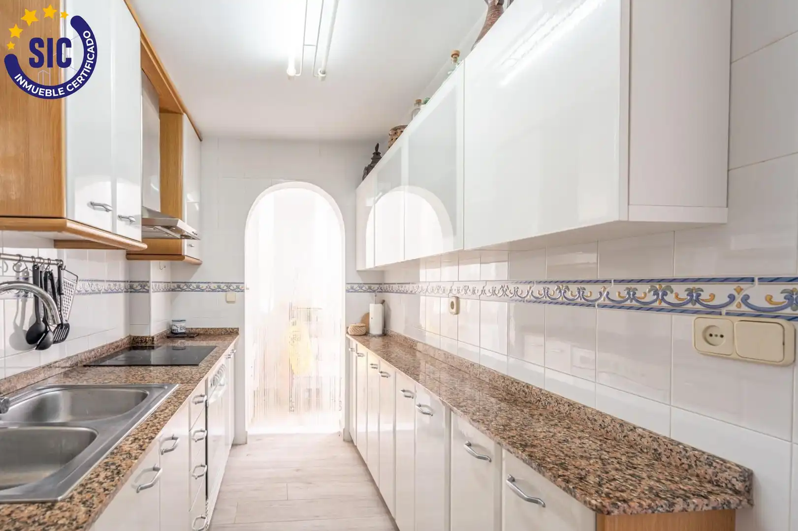 Kitchen of Apartments for sale in Valencia  with Air Conditioner, Heating and Private garden