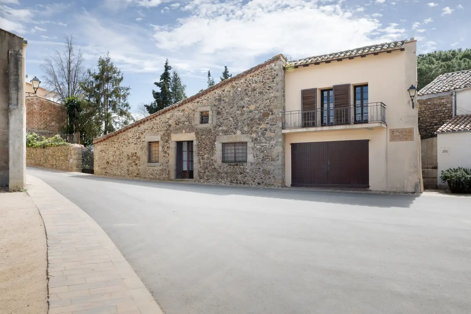 Vista exterior de Finca rústica en venda en Massanes amb Aire condicionat, Calefacció i Jardí privat