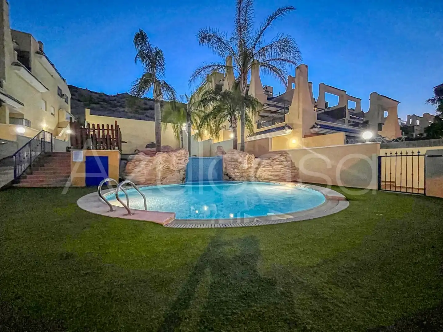 Swimming pool of Flat for sale in Mutxamel  with Parquet flooring, Terrace and Community pool