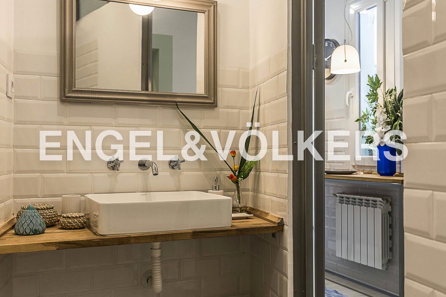 Bathroom of Apartment for sale in  Madrid Capital  with Air Conditioner and Heating