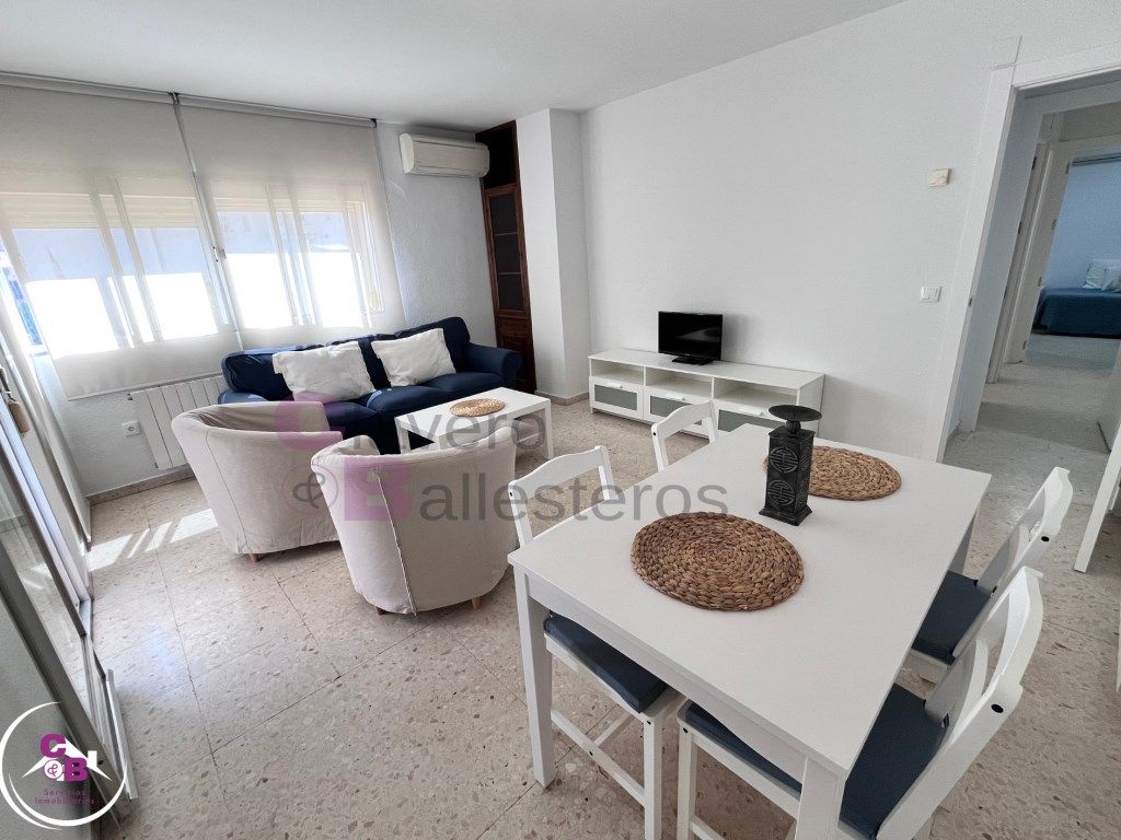 Sala d'estar de Pis de lloguer en Badajoz Capital amb Moblat