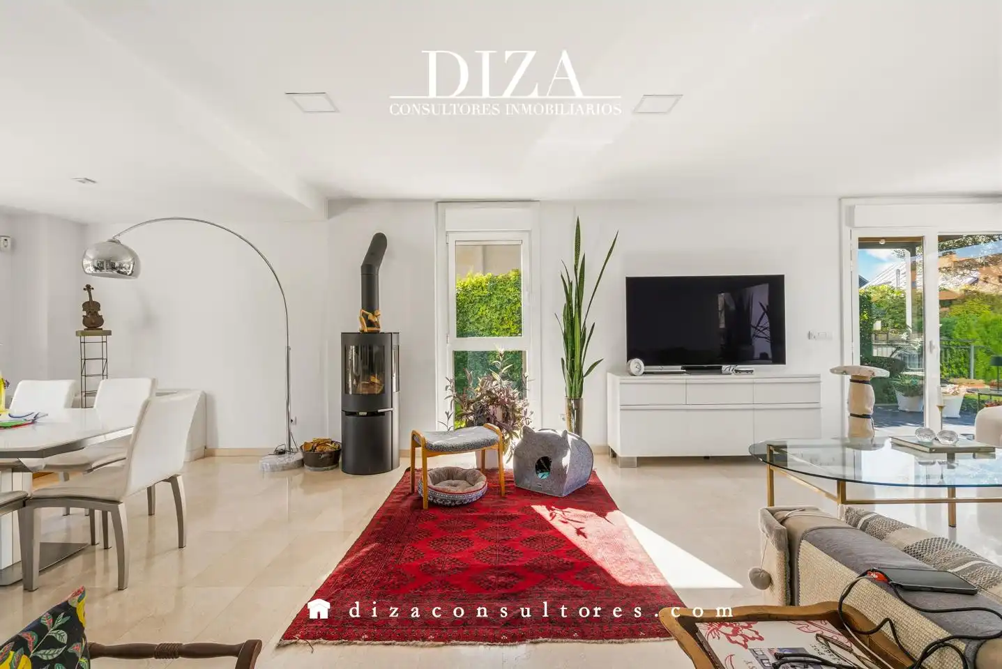 Sala de estar de Casa adosada en venta en Montecillo