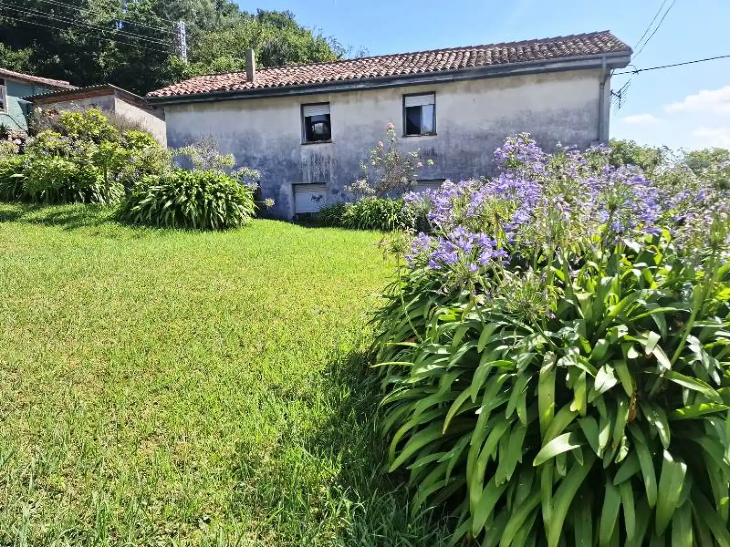 Jardín de Casa adosada en venta en Cabezón de la Sal