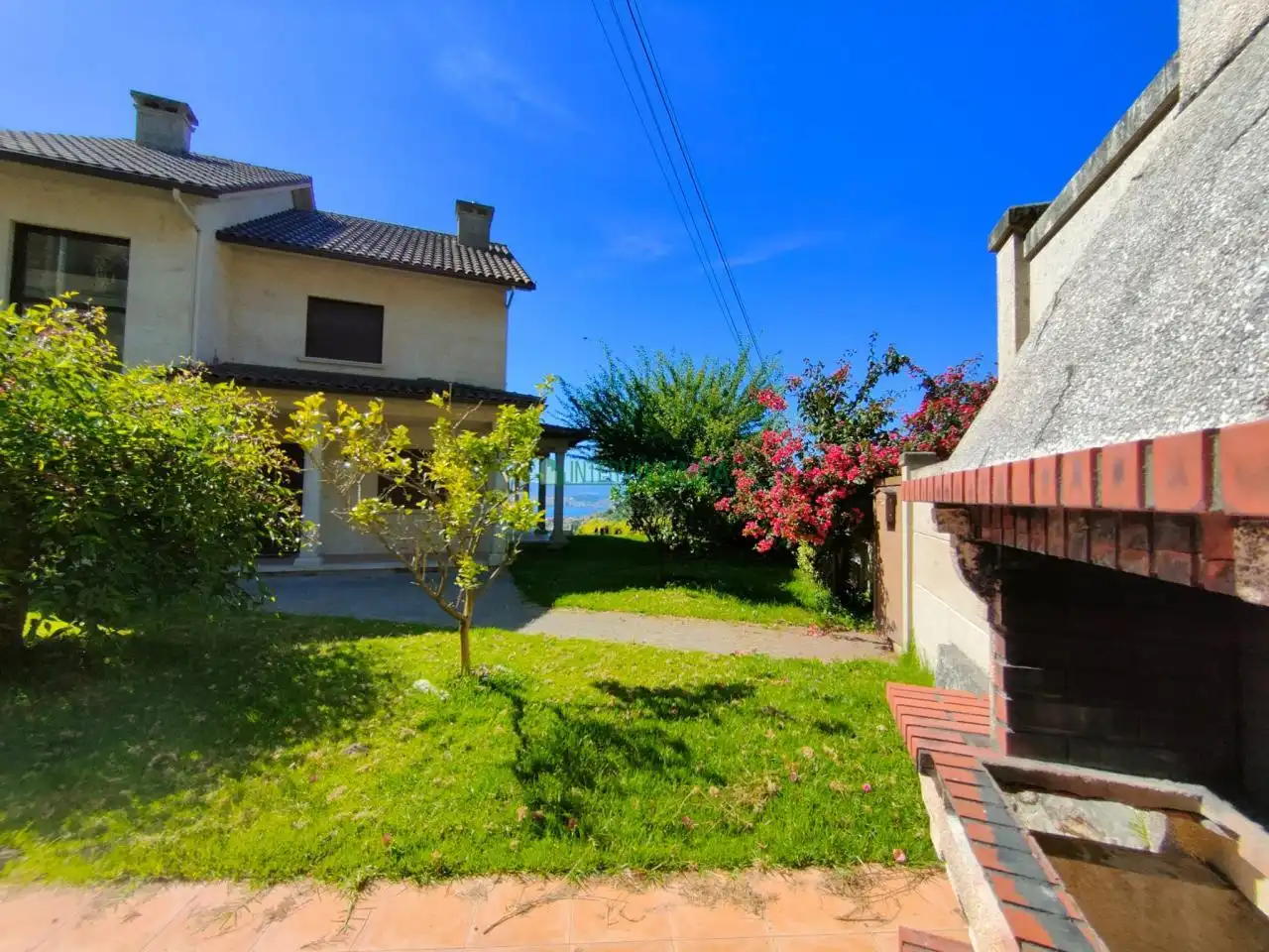 Garden of Houses for sale in Moaña  with Heating, Private garden and Terrace