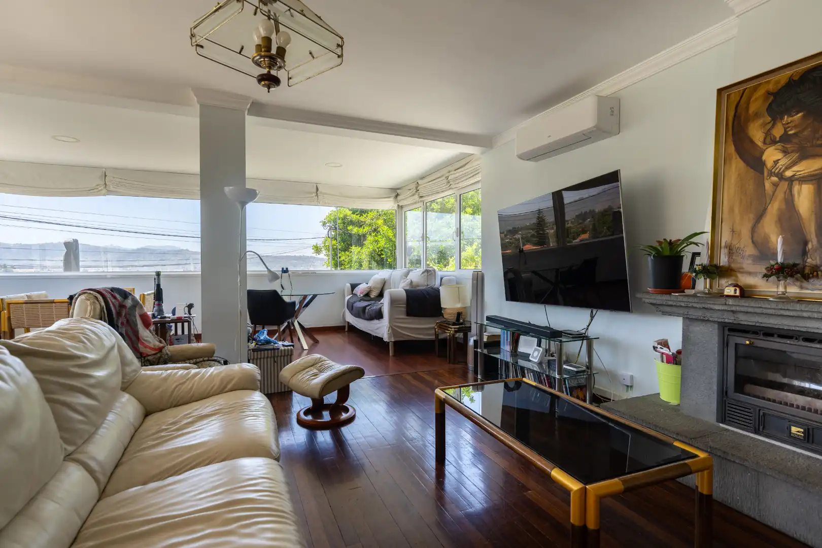 Living room of Houses for sale in Santa Brígida  with Air Conditioner, Heating and Private garden
