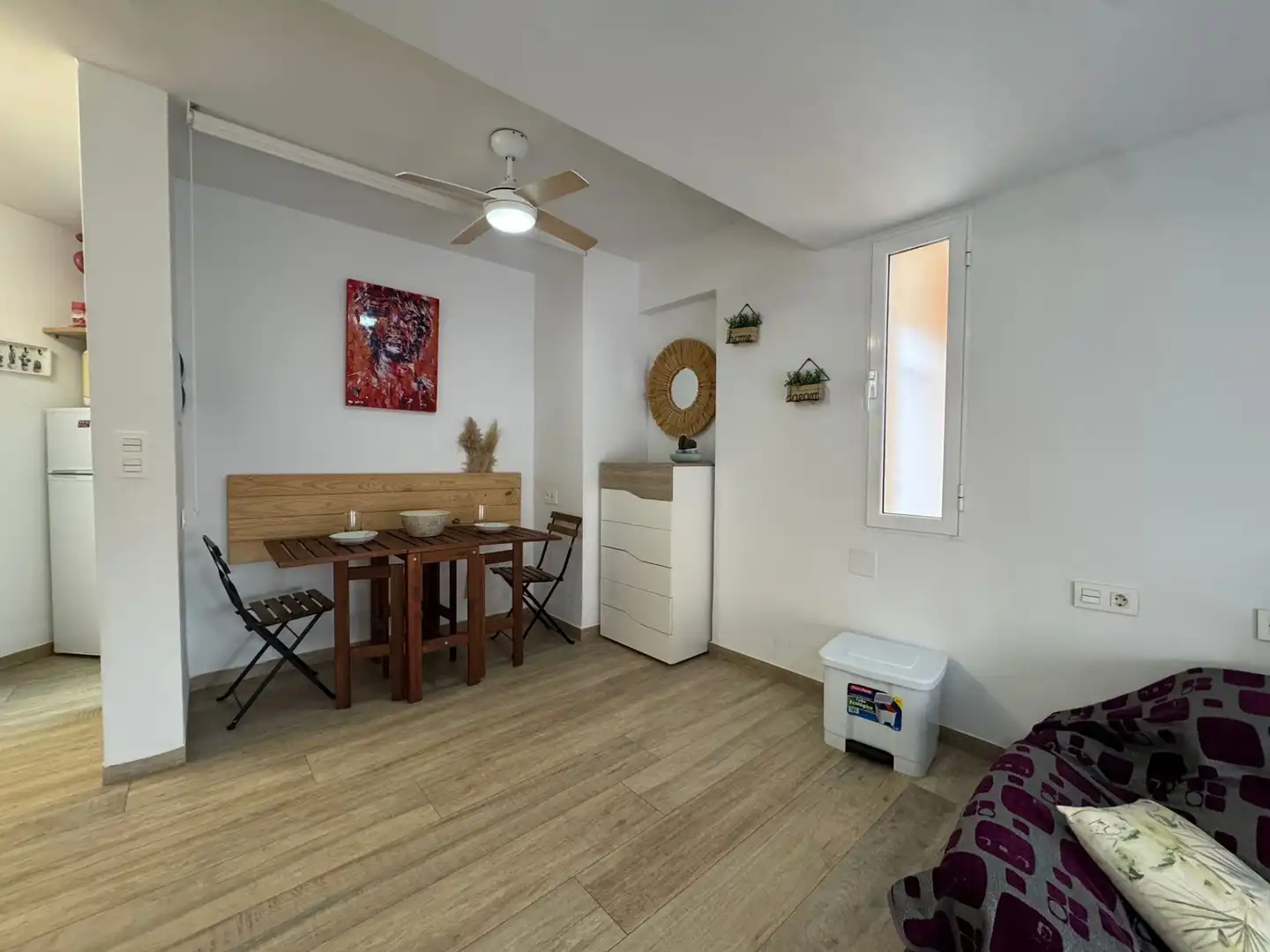 Sala d'estar de Estudi de lloguer en La Manga del Mar Menor amb Aire condicionat, Calefacció i Terrassa