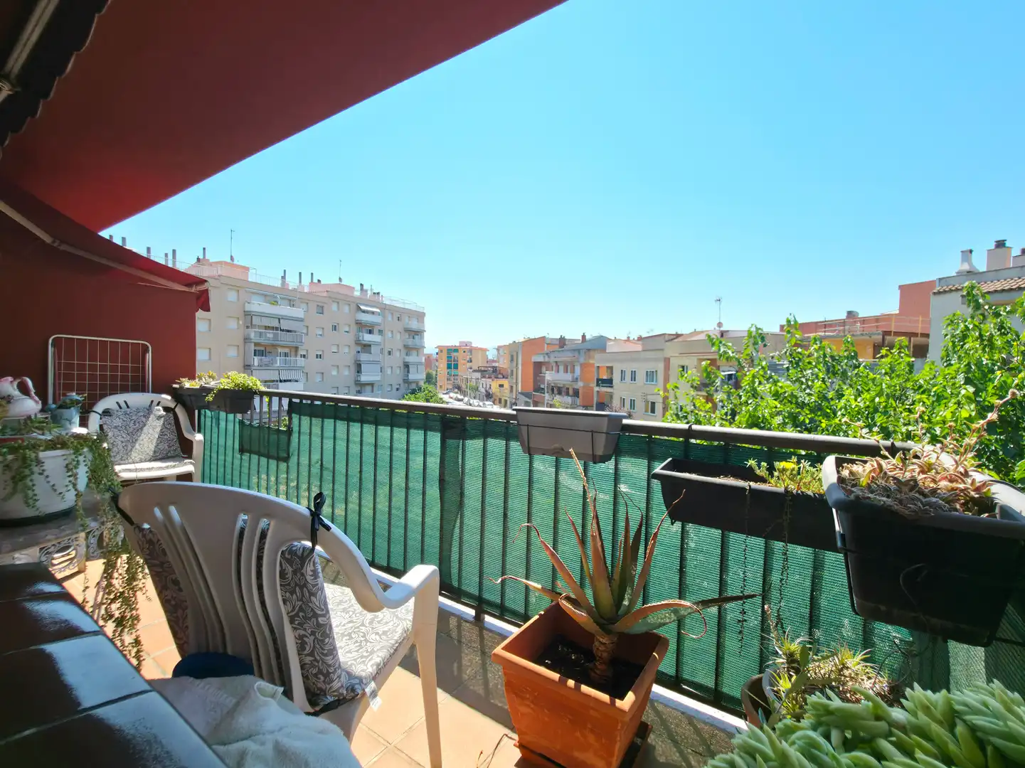 Balcony of Attic for sale in Sant Andreu de la Barca  with Air Conditioner, Heating and Terrace
