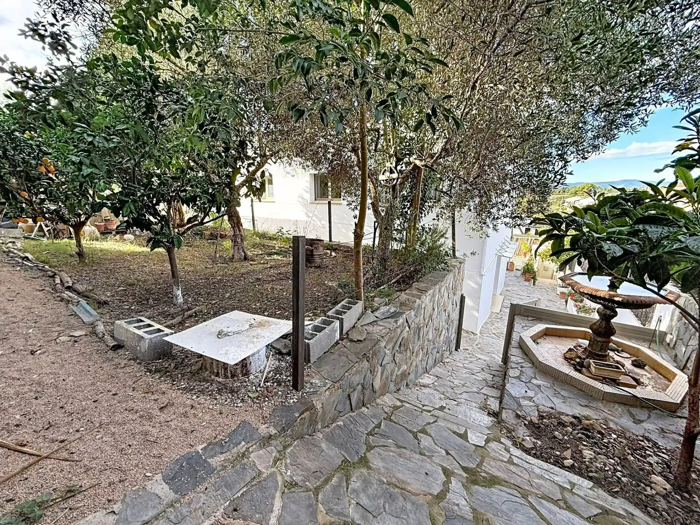 Garden of Houses for sale in Calafell  with Swimming Pool