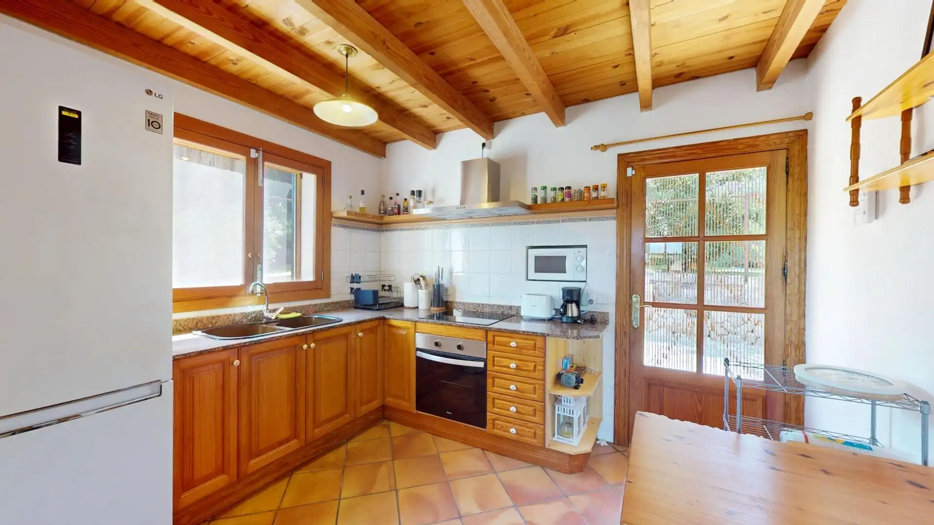 Kitchen of Country homes for rent in Costitx  with Air Conditioner, Heating and Private garden