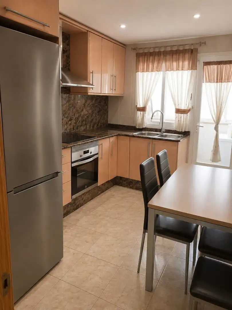 Küche von Wohnung zum Verkauf in  Palma de Mallorca mit Klimaanlage, Heizung und Terrasse