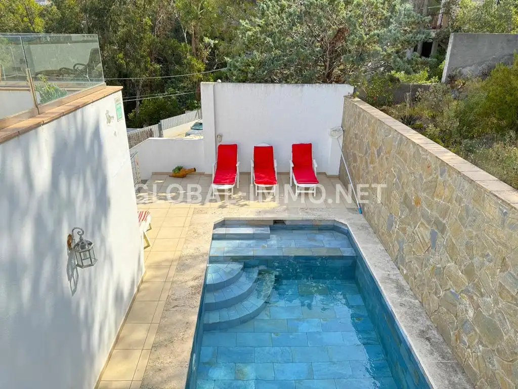 Piscina de Casa o xalet en venda en Roses amb Aire condicionat, Calefacció i Terrassa