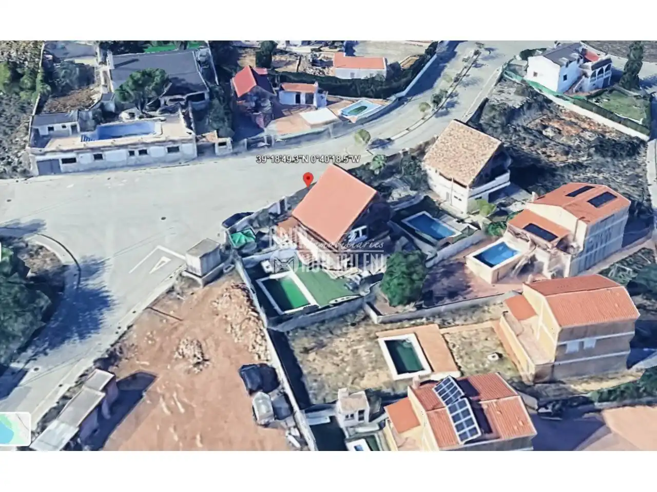 Vista exterior de Casa o chalet en venta en Montroi / Montroy con Aire acondicionado, Jardín privado y Terraza