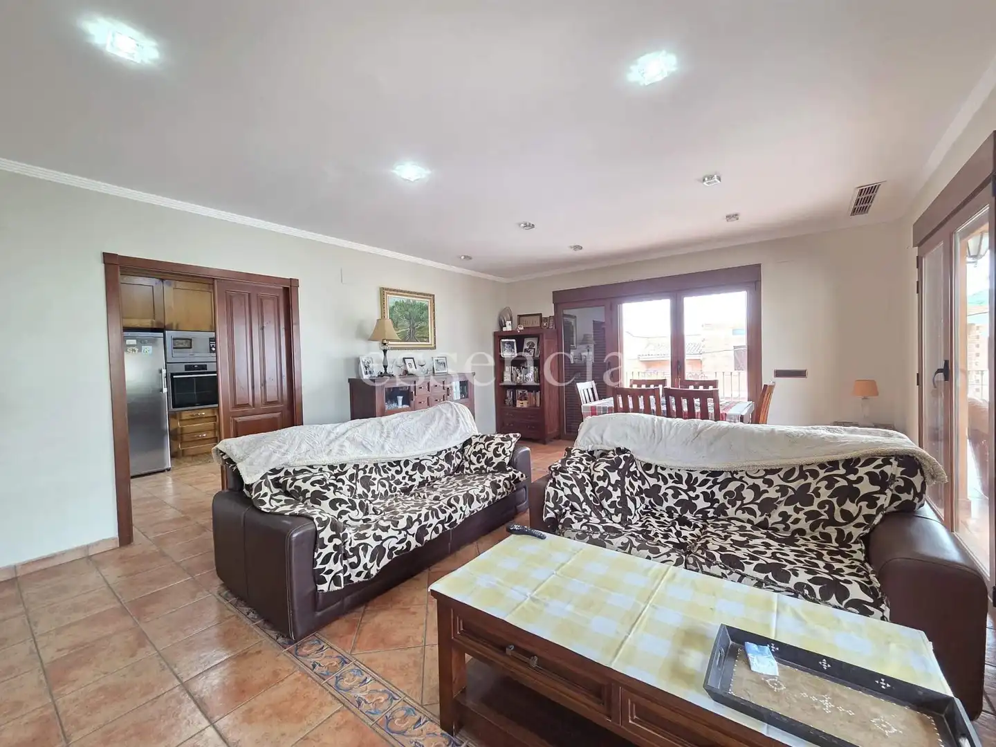 Living room of Houses for sale in Terrateig  with Air Conditioner, Private garden and Terrace