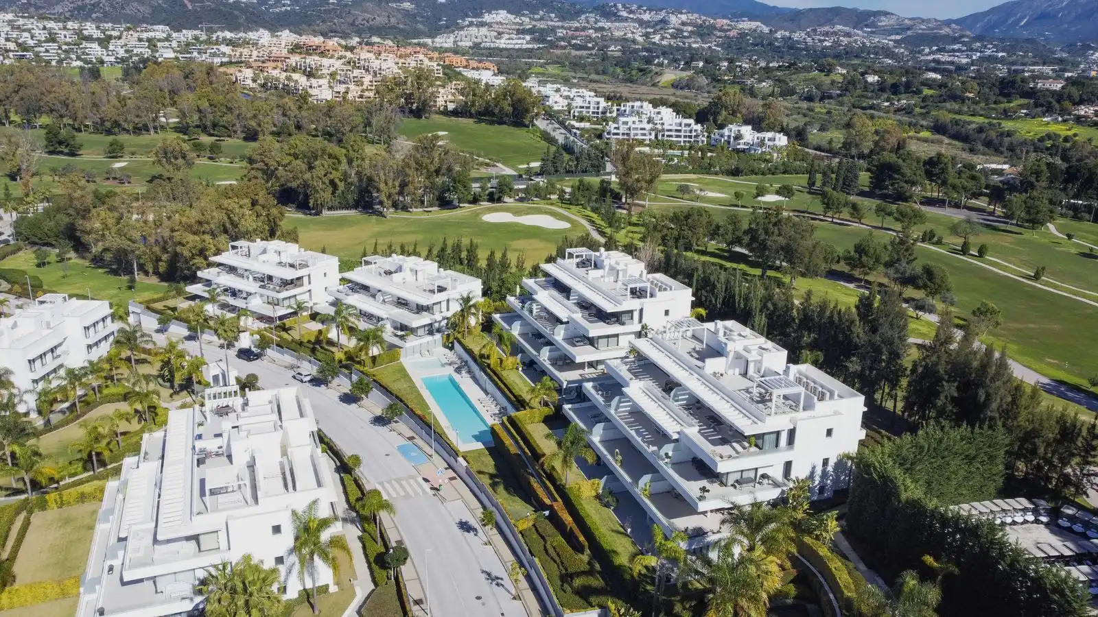 Exterior view of Apartments for sale in Estepona  with Air Conditioner, Terrace and Storage room