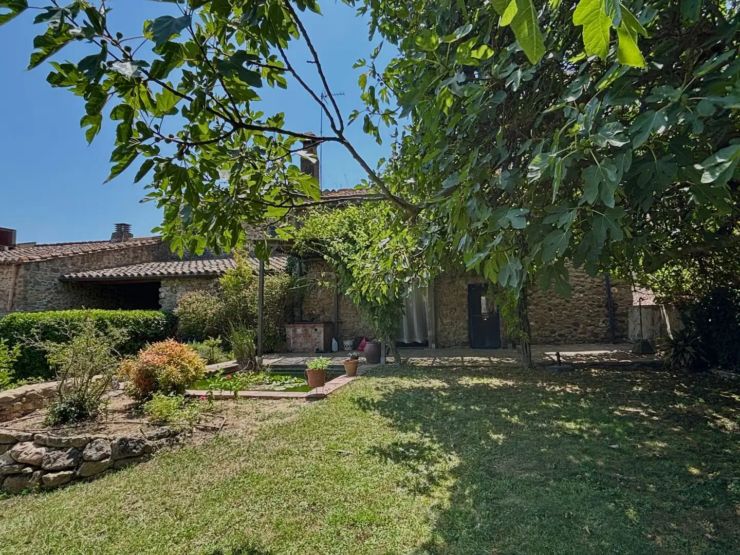 Garden of Country homes for sale in Corçà  with Heating, Private garden and Terrace