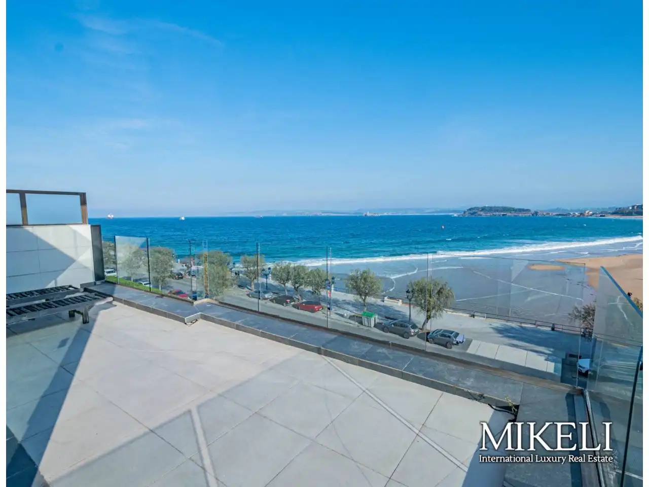 Terrasse von Wohnung zum Verkauf in Santander mit Heizung, Parkett und Terrasse