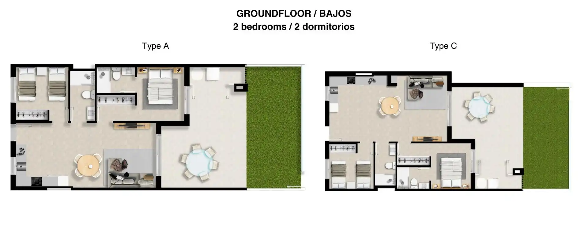 Apartamento en venta en Torrevieja con Aire acondicionado, Calefacción y Jardín privado