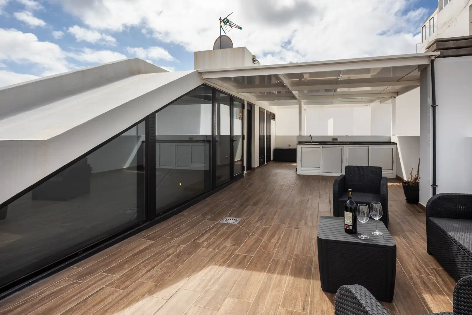 Terrace of Houses for sale in Las Palmas de Gran Canaria  with Parquet flooring, Terrace and Furnished