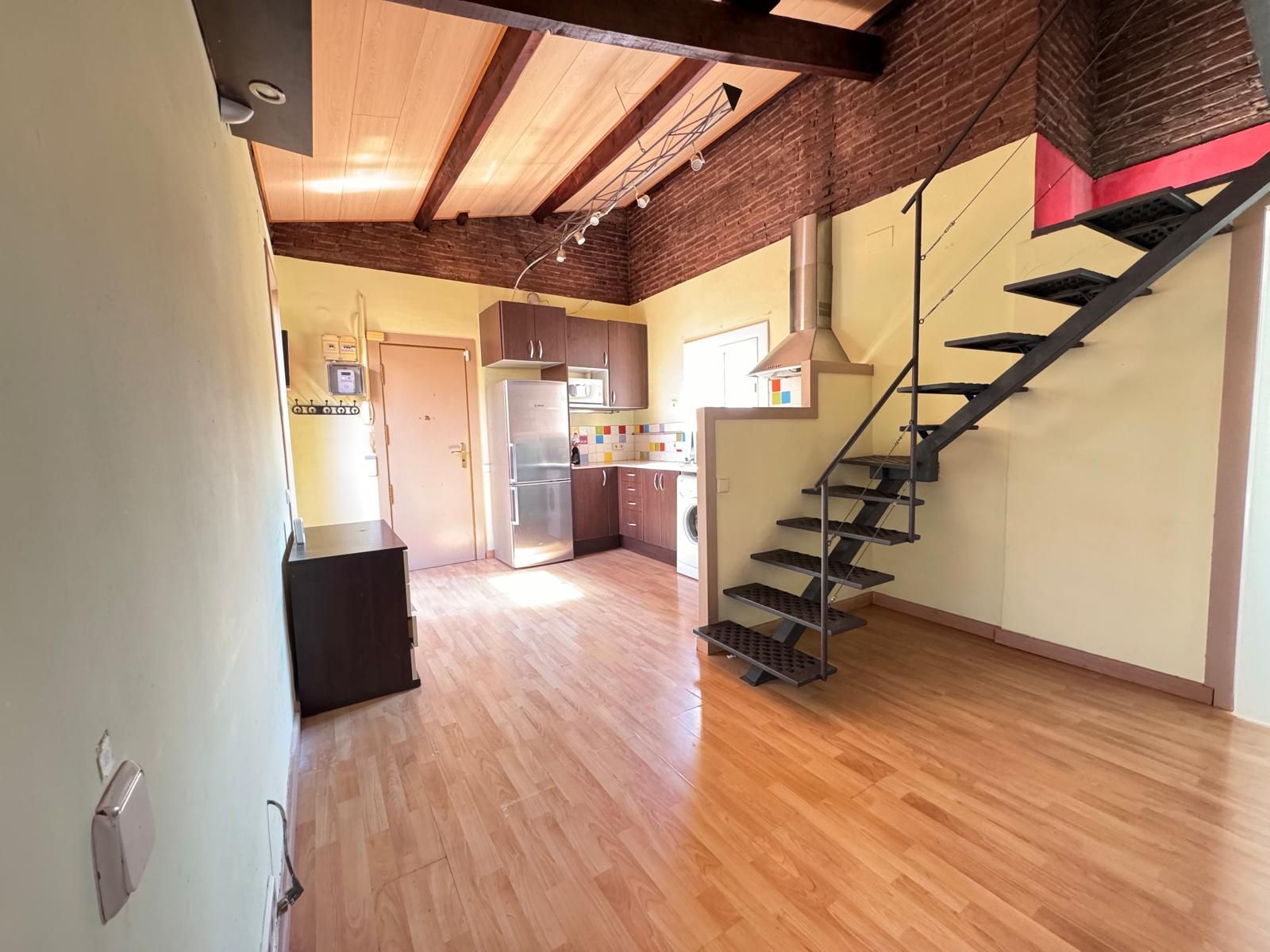 Cuina de Loft en venda en  Barcelona Capital amb Aire condicionat i Terrassa