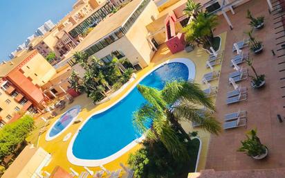 Swimming pool of Apartment to rent in Punta Umbría  with Air Conditioner, Heating and Furnished