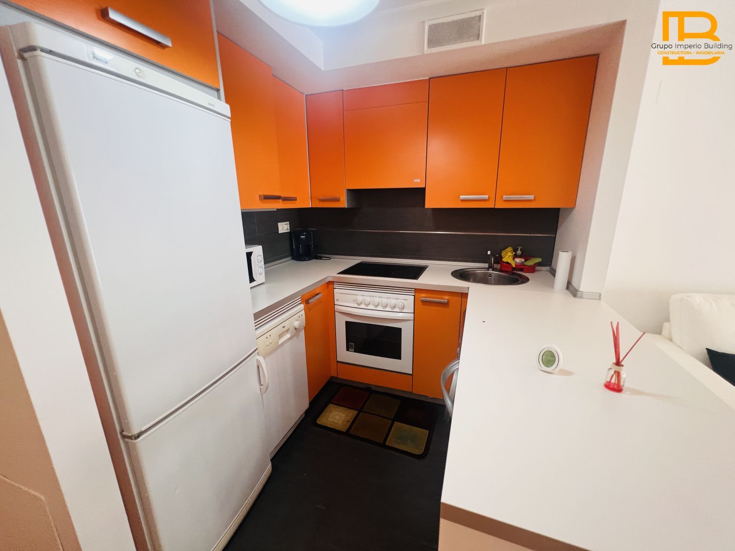 Küche von Wohnung zum Verkauf in Ramales de la Victoria mit Heizung, Parkett und Abstellraum