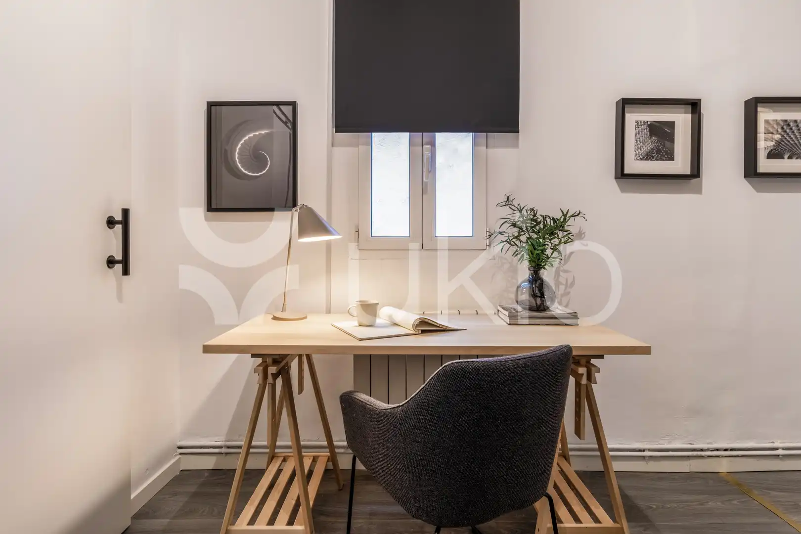 Habitación de Apartamento de alquiler en Madrid con Aire acondicionado, Calefacción y Amueblado