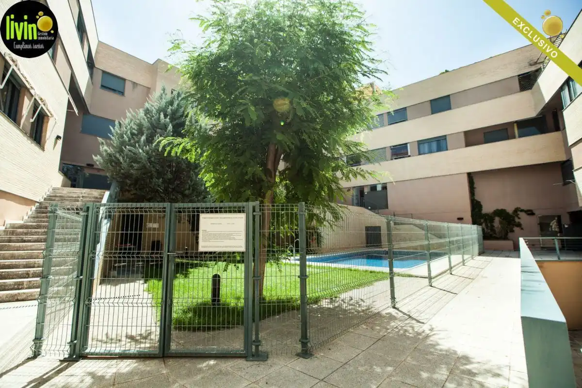 Exterior view of Flat for rent in Jaén  with Air Conditioner, Heating and Community pool