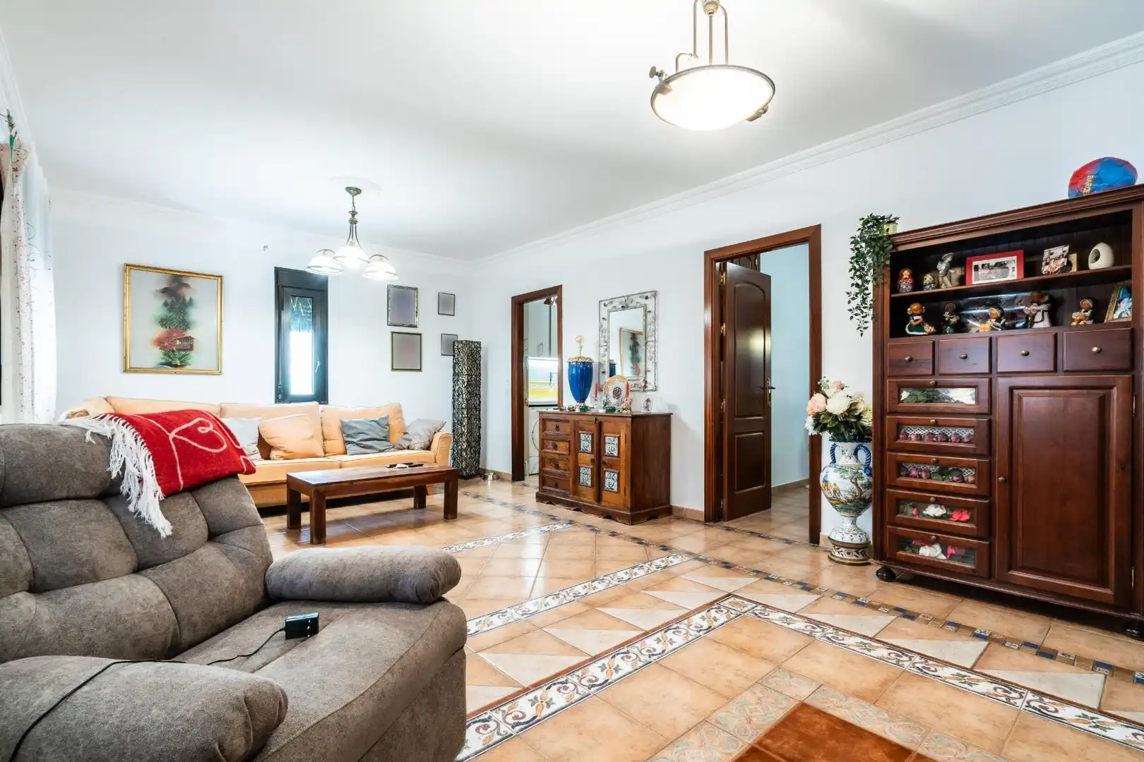 Living room of Flat for sale in Adeje  with Private garden, Terrace and Balcony