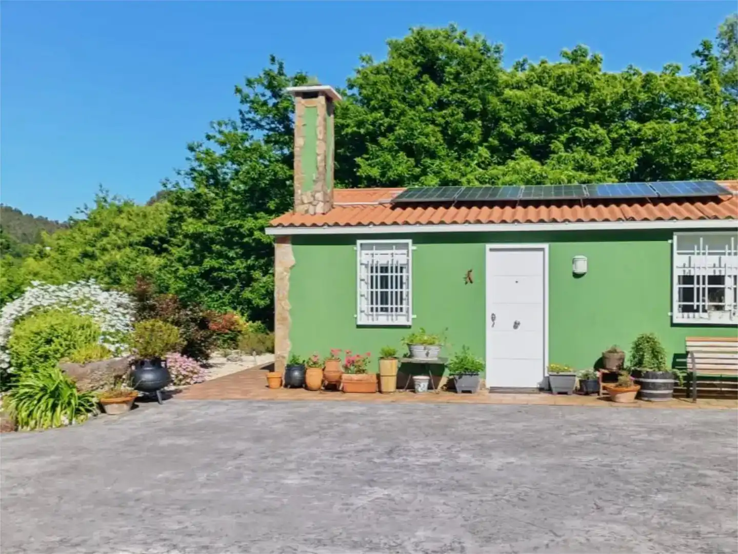 Jardí de Finca rústica en venda en San Sadurniño amb Jardí privat